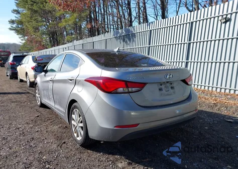 2014 Hyundai Elantra Se from USA, damaged, VIN KMHDH4AE8EU049339
